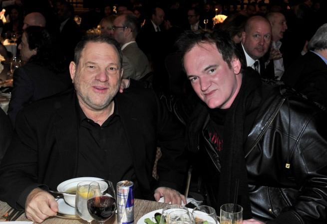 Producer Harvey Weinstein (L) and Writer, Producer, Director Quentin Tarantino attend the 33rd annual Variety Home Entertainment Hall of Fame on December 10, 2013 in Los Angeles Harvey Weinstein, Quentin Tarantino