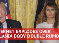 Internet explodes over Melania Trump body double rumors as users create their own