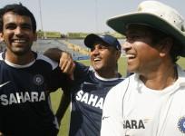 Virender Sehwag Zaheer Khan Sachin Tendulkar