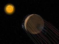 nasa, Mars, magnetic tail, space,