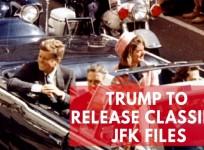 Trump to release thousands of classified documents on JFK assassination