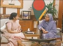 Sushma Swaraj in Bengladesh