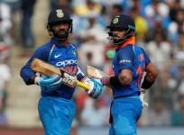 Dinesh Karthik and Virat Kohli