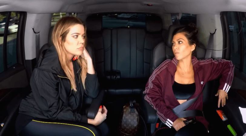 Kourtney opens up to Khloe about Scott. kourt and khloe