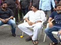 Jr NTR, Pawan Kalyan and Trivikram Srinivas