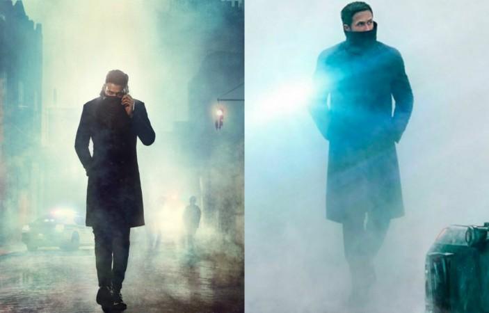 Posters of Saaho and Blade Runner 2049 Posters of Saaho and Blade Runner 2049