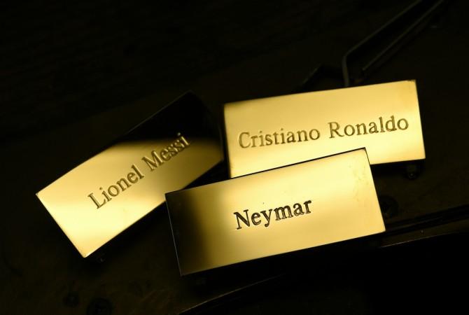 Which one of these names will be picked for the honours in London tonight? cristiano, messi, neymar
