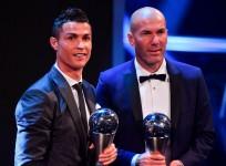 Cristiano Ronaldo and Zinedine Zidane
