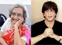 Shah Rukh khan Meets Aruna