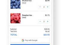 Pay with Google