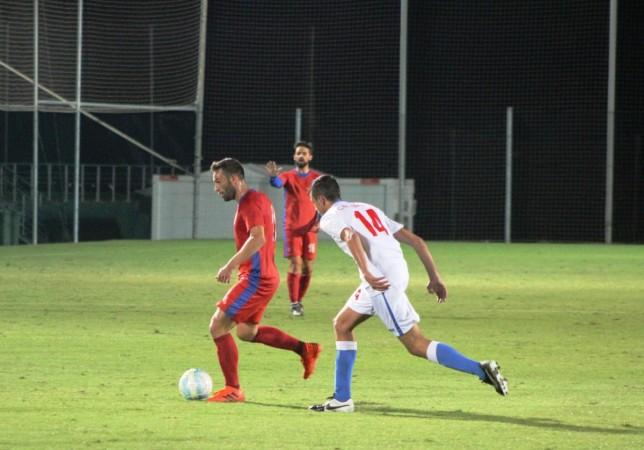 FC Goa player Manuel Arana Rodriguez in action during the pre season friendly against CD Algar Deportivo in Spain fc goa