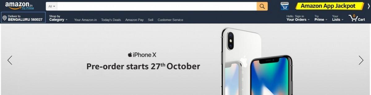 Amazon India opens Apple iPhone X page: Pre-order service set to go live this weekend Amazon, Apple, iPhone X, pre-order, price, specifications, availability details