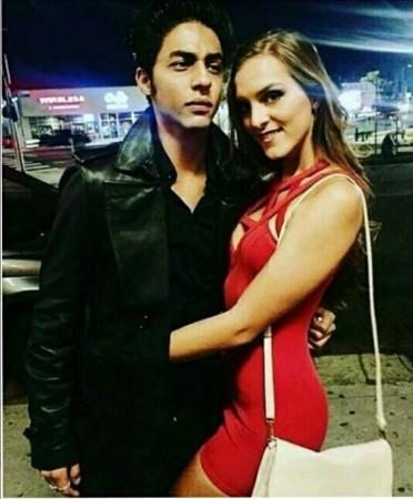 Aryan Khan with mystery girl