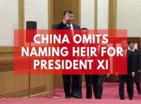 No obvious heir for Chinese president as Xi Jinping unveils new leadership