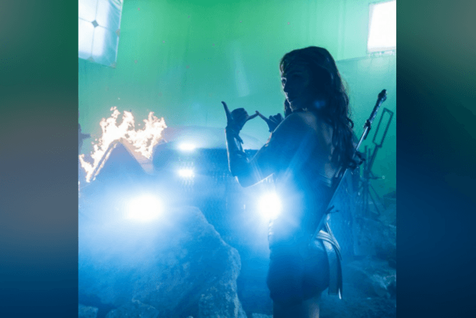 Behind the scenes photos from Justice League Justice League Wonder Woman