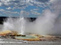 Yellowstone volcano eruption