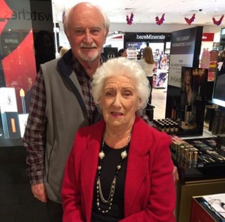 Jean and Brian are giving relationship goals Elderly couple