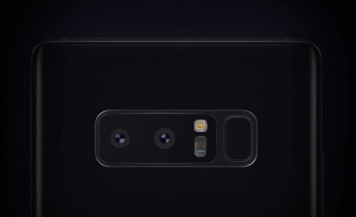 Samsung Galaxy Note 8 fingerprint reader