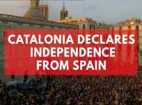 Catalonia declares independence from Spain