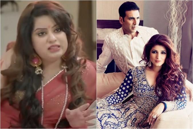 Mallika Dua, Twinkle Khanna and Akshay Kumar Mallika Dua Twinkle Khanna Akshay Kumar