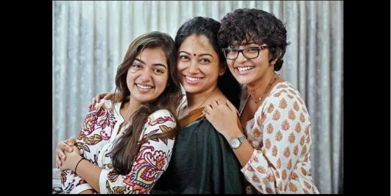 Nazriya Nazim, Anjali Menon, Parvathy during Bangalore Days shooting days Nazriya Nazim, Anjali Menon, Parvathy, Bangalore Days