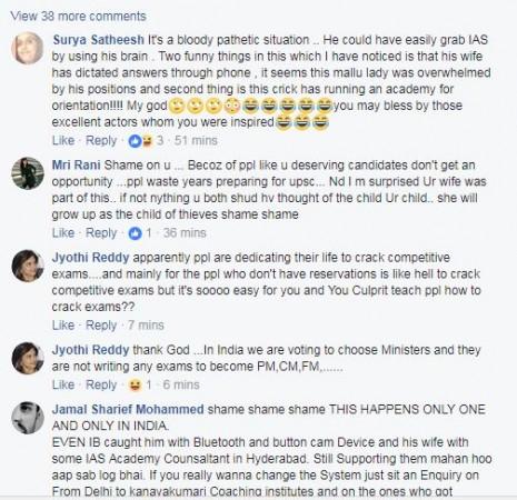 IPS officer Safeer Karim condemned on Facebook. IPS officer Safeer Karim