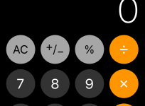Apple iPhone Calculator