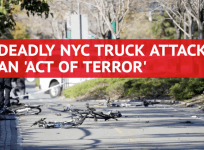 New York mayor Bill de Blasio calls truck attack a cowardly act of terror