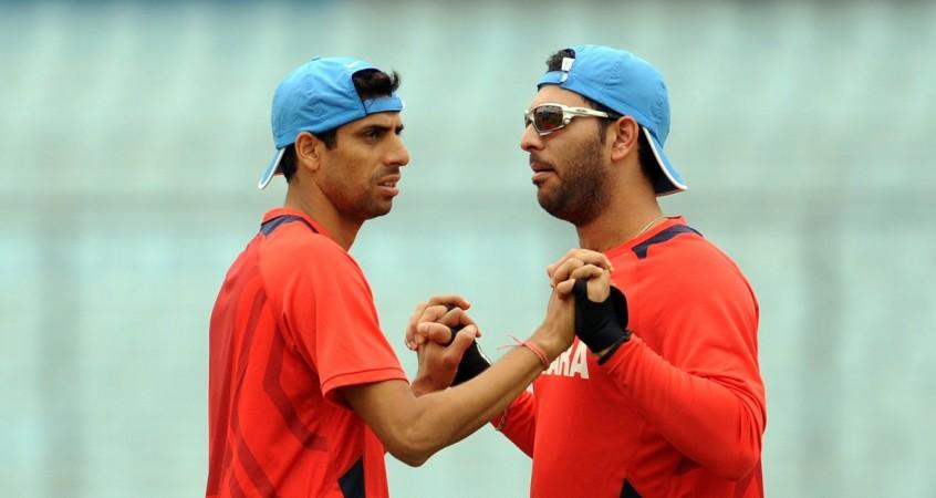 File photo of Ashish Nehra and Yuvraj. Ashish Nehra Yuvraj Singh
