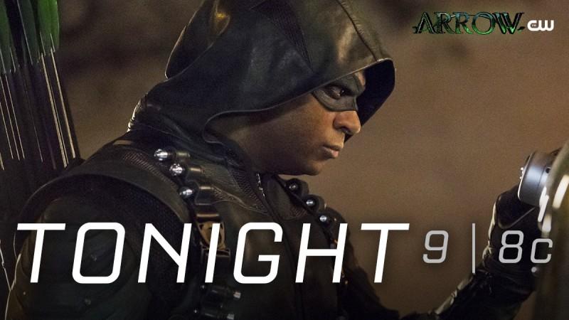 David Ramsey as Green Arrow in The CW supernatural drama series Arrow. Arrow