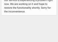 WhatsApp is down