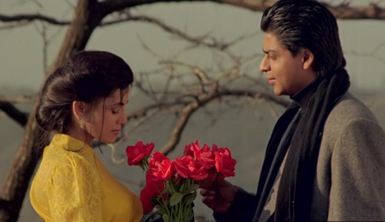 A still from Maya Memsaab featuring Shah Rukh Khan and Deepa Sahi A still from Maya Memsaab featuring Shah Rukh Khan and Deepa Sahi
