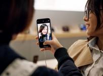 Customer with iPhone X in Shanghai, China