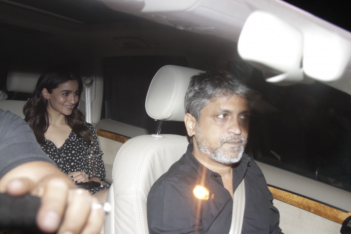 Alia Bhatt at Deepika Padukone's Padmavati celebration party