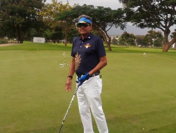 Kapil Dev at a corporate Golf tournament in Bengaluru on November 4 Kapil Dev