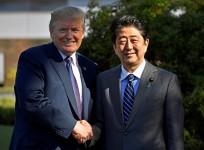 Donald Trump and Shinzo Abe
