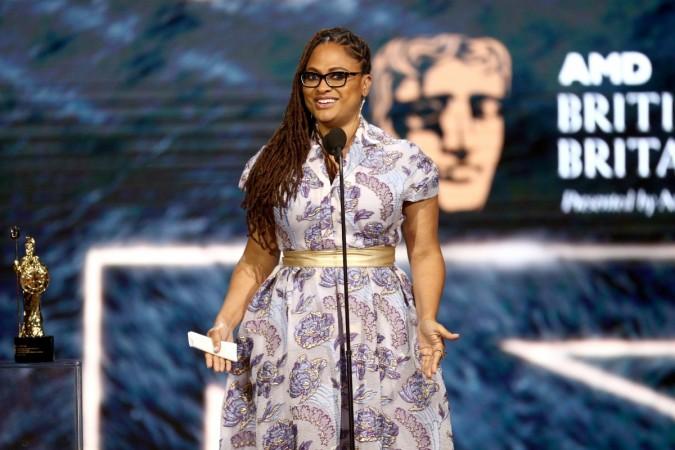 Ava DuVernay accepts John Schlesinger Britannia Award for Excellence in Directing presented by The GREAT Britain Campaign onstage at the 2017 AMD British Academy Britannia Awards Ava DuVernay