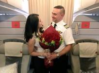 Captain Richard Abu Manneh proposed to a very special passenger