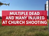 Texas church shooting leaves more than 20 dead