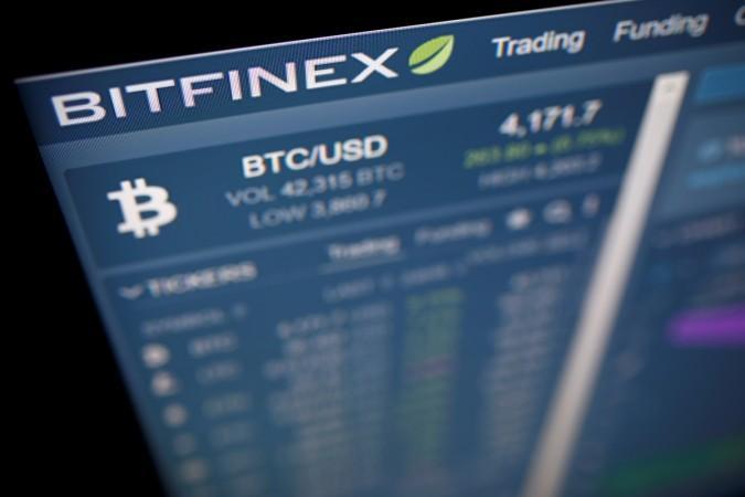 Photo illustration of Bitfinex cryptocurrency exchange website taken September 27, 2017. Picture taken September 27, 2017. cryptocurrency exchange