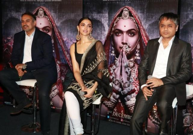 Deepika Padukone at Padmavati 3D trailer launch Deepika Padukone at Padmavati 3D trailer launch