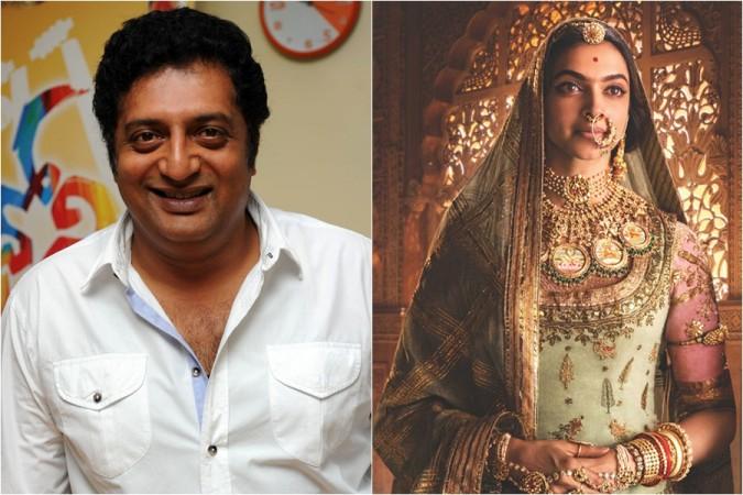 Prakash Raj, Padmavati still Prakash Raj on Padmavati