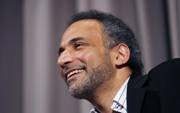 Author Tariq Ramadan is seen during an interview with Reuters in New York Tariq Ramadan