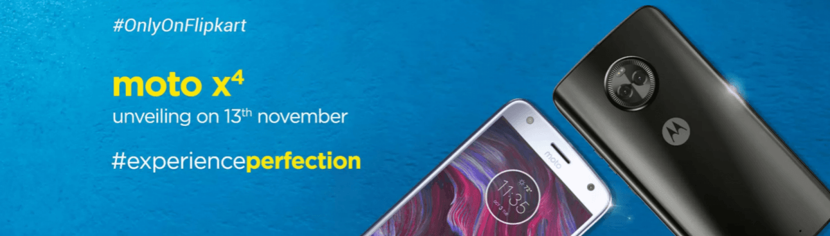 Moto X4 Flipkart teaser Moto X4 Flipkart teaser