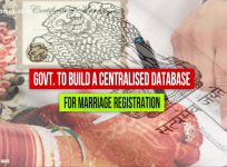 Govt. to build a centralised database for marriage registration
