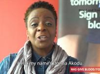 The NHS are looking for more black blood donors