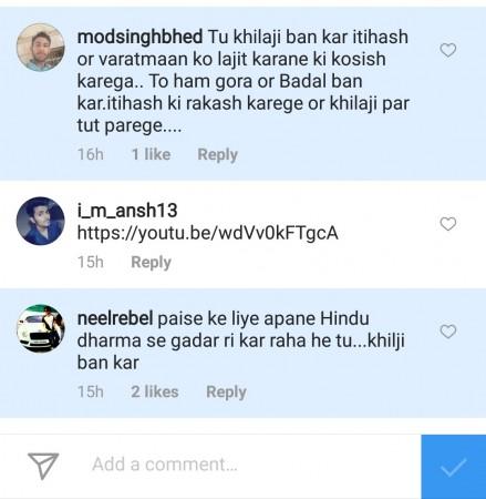 Ranveer Singh trolled on Instagram Troll