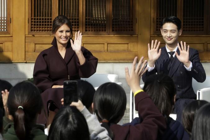 Melania Trump Choi Min-ho