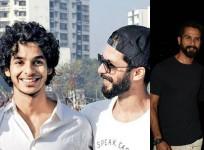 Ishaan Khattar, Shahid Kapoor, Mira Rajput