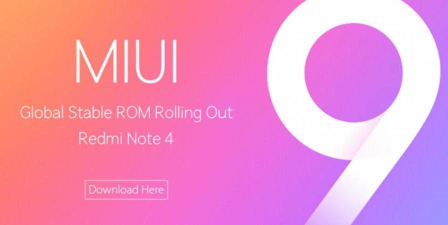 Xiaomi MIUI 9 Global ROM Update: Redmi Note 4 finally gets Android Nougat OS Xiaomi, Redmi Note 4, MIUI 9 Global ROM, how to install, OTA update